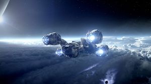 Три гигантских инопланетных корабля несутся к Земле спрятавшись в хвосте кометы