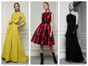 Вечерние платья CH Carolina Herrera  осень-зима 2017-2018