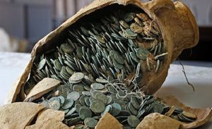 В Испании обнаружено полтонны старых римских монет