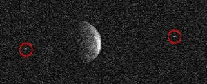 Посетивший нас астероид «Флоренция» настолько большой, что имеет целых два спутника