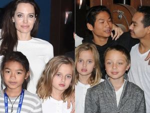 Вот как выглядят подросшие дети Джоли и Питта: гены самой красивой пары Голливуда в деле