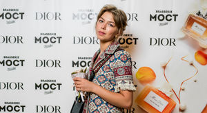 Таисия Вилкова на презентации Dior Parfums & Brasserie МОСТ