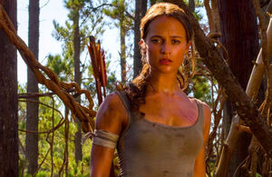 Алисия Викандер в трейлере фильма "Tomb Raider: Лара Крофт" 