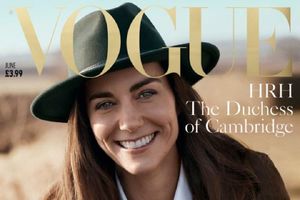 Юбилейный номер Vogue украсило лицо Кейт Миддлтон