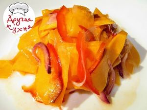 Пряная тыква - простой и вкусный салат