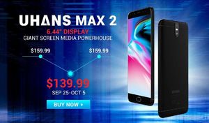 UHANS MAX 2 доступен в интернет-магазин GearBest всего за $139.99