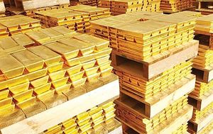 Запасы золота в резервах России за август выросли на 15,5 тонны