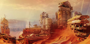 ОАЭ собираются построить город на Марсе
