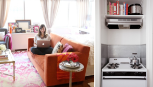 13 способов обставить маленькую квартиру с умом	(14 фото)