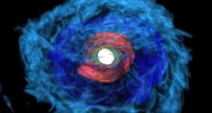 Астрофизики впервые наблюдали столкновение нейтронных звёзд