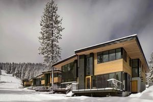 Комплекс таунхаусов и особняков на горнолыжном курорте в США