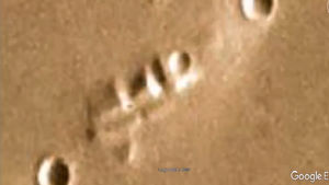 Российский исследователь Валентин Дегтерев нашел на фото с Марса «руины древнего города»