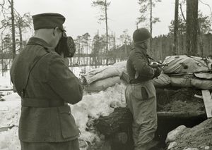 История одной фотосессии. "Дошутился" 8 апреля 1943 года, Карельский фронт.