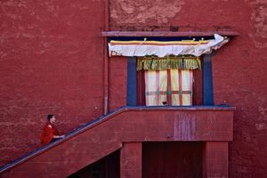 Жизнь людей в предгорье Тибета