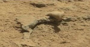 "Виртуальные археологи" нашли на Марсе чей-то скелет