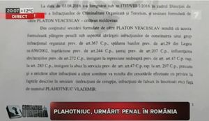 Плахотнюк находится под уголовным преследованием в Румынии