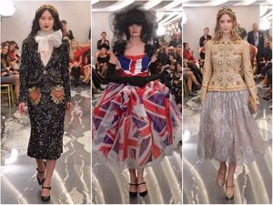 Dolce & Gabbana Alta Moda  осень-зима 2017-2018 в Лондон