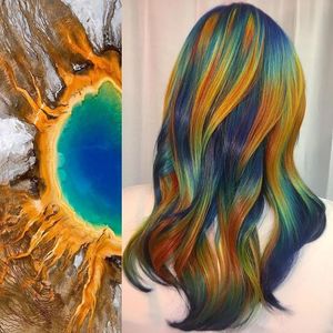 Этот парикмахер красит волосы в стиле фотографий, найденных в интернете и произведений искусства