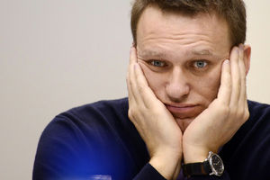 Навальный проводил митинг в песочнице