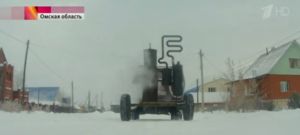 Сибирские умельцы создали машину, которая работает на дровах