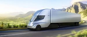 Прототип грузовика Tesla Semi был замечен на дороге