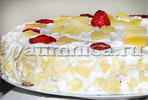 Бисквитный домашний торт – пошаговый рецепт с фото