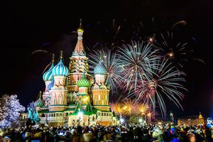 Новый 2018 год на Красной площади