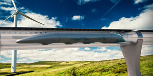 Пассажиры Hyperloop будут видеть мир через электронные окна