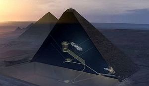 В тайной комнате Великой пирамиды может находится «метеоритный трон» фараона