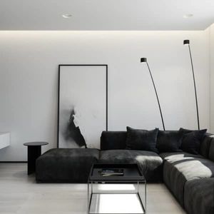 Эталон современного минимализма: чёрно-белая квартира для молодой пары в Питере