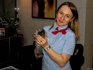 Сотрудники южно-сахалинской гостиницы спасли птицу от гибели