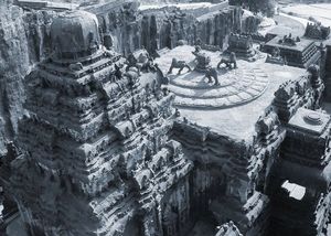 Кайлаш - таинственный скальный храм, который строили полтора века