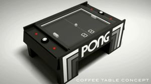 Энтузиаст превратил видеоигру PONG в аркадный кофейный столик