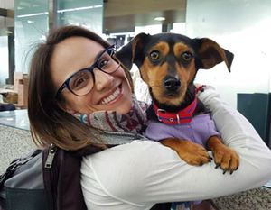 Канадская фигуристка спасла собаку, которую выращивали на убой в Пхенчхане