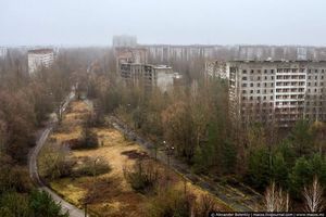 Мёртвый город Припять. Джунгли Чернобыля (76 фото)