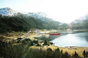 Как будет устроен первый мире подземный тоннель для кораблей в Норвегии