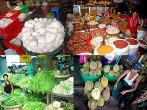Оптовый рынок Янгона