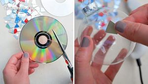 20 блестящих идей применения старых CD-дисков