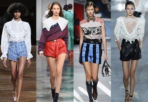 Модные шорты весна-лето 2018 года