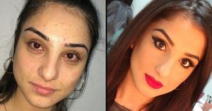 Из лягушки в принцессу: 20 самых шокирующих перевоплощений при помощи макияжа.