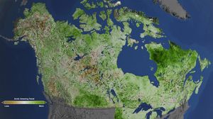 NASA: Арктика зеленеет
