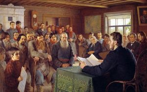 Как обстояли дела с грамотностью в русских деревнях до революции