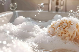 Твёрдая пена для ванны в домашних условиях