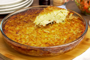 Картофельный кугель -  невероятно вкусная запеканка из простых продуктов