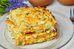 Запечённая капуста с хрустящей корочкой