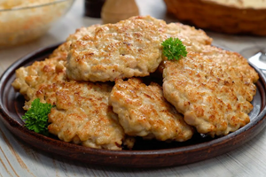 Рубленые куриные котлеты