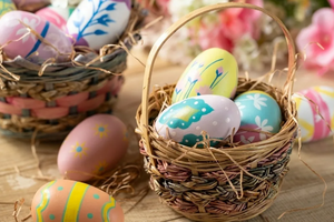 Окрашивание яиц к Пасхе