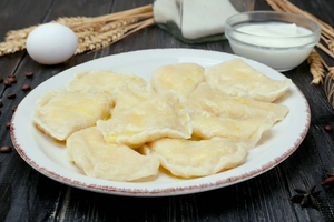 Вареники с творогом