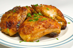 Глазированные куриные бедра