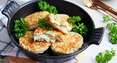 Рыбные котлеты из минтая